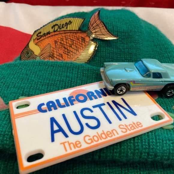 Hot Wheels T-bird 1977, California Flag, Austin - Picture 10 of 11